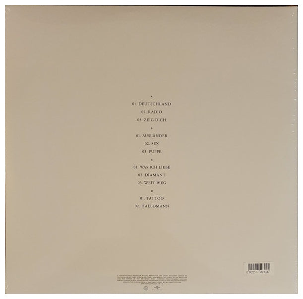 RAMMSTEIN - RAMMSTEIN (2LP) | VINILO