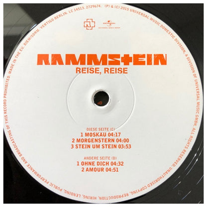 RAMMSTEIN - REISE, REISE (2LP) | VINILO