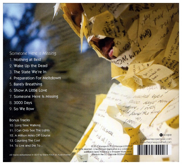 PINEAPPLE THIEF - SOMEONE HERE IS MISSING (5 BONUS TRACK) | CD