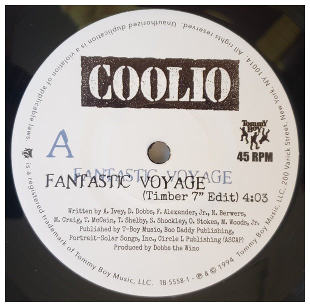 COOLIO - FANTASTIC VOYAGE | 7" SINGLE