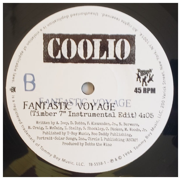 COOLIO - FANTASTIC VOYAGE | 7" SINGLE