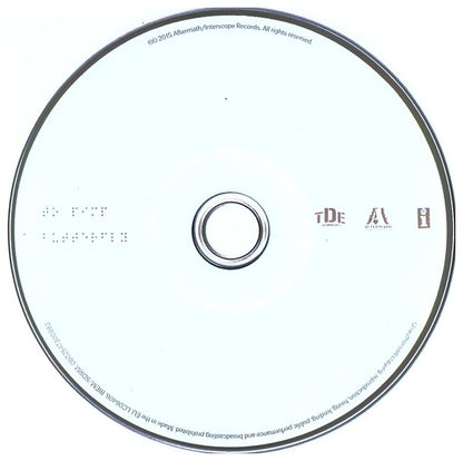 KENDRICK LAMAR - TO PIMP A BUTTERFLY | CD