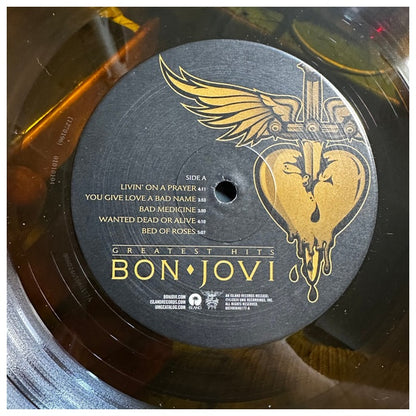 BON JOVI - GREATEST HITS (EXCLUSIVE LTD EDITION) (TIGER EYE BROWN VINYL) | VINILO