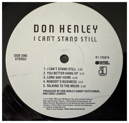 DON HENLEY - I CAN'T STAND STILL | VINILO