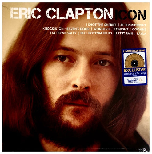 ERIC CLAPTON - ICON: GREATEST HITS (EXCLUSIVE) (TRANSLUCENT TAN VINYL) | VINILO