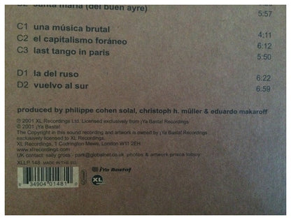 GOTAN PROJECT - LA REVANCHA DEL TANGO (2LP) | VINILO