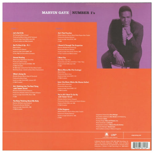 MARVIN GAYE - NUMBER 1'S (EXCLUSIVE LTD EDITION) (PURPLE VINYL) | VINILO