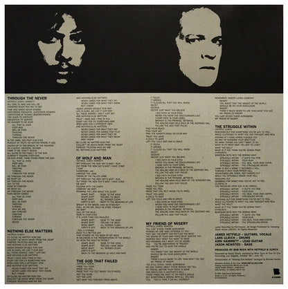 METALLICA - METALLICA: THE BLACK ALBUM (2LP) (EXCLUSIVE BLACKER/MARBLED VINYL) | VINILO