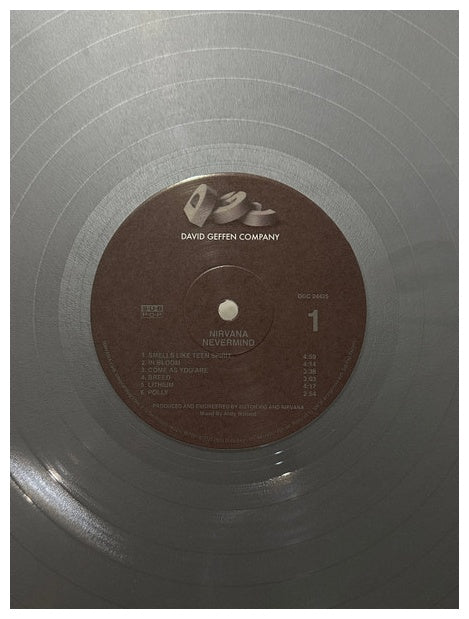 NIRVANA - NEVERMIND (EXCLUSIVE LTD EDITION) (METALLIC SILVER VINYL) | VINILO