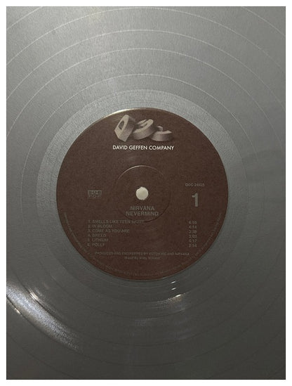 NIRVANA - NEVERMIND (EXCLUSIVE LTD EDITION) (METALLIC SILVER VINYL) | VINILO