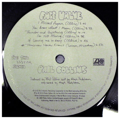 PHIL COLLINS - FACE VALUE | VINILO