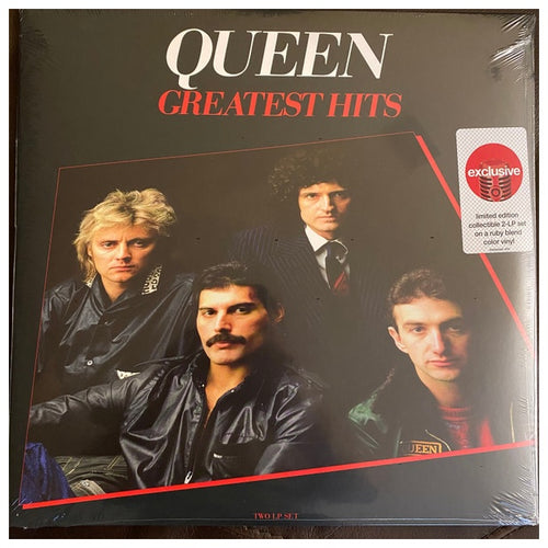 QUEEN - GREATEST HITS (EXCLUSIVE LTD EDITION) (2LP) (RED RUBY BLEND VINYL) | VINILO
