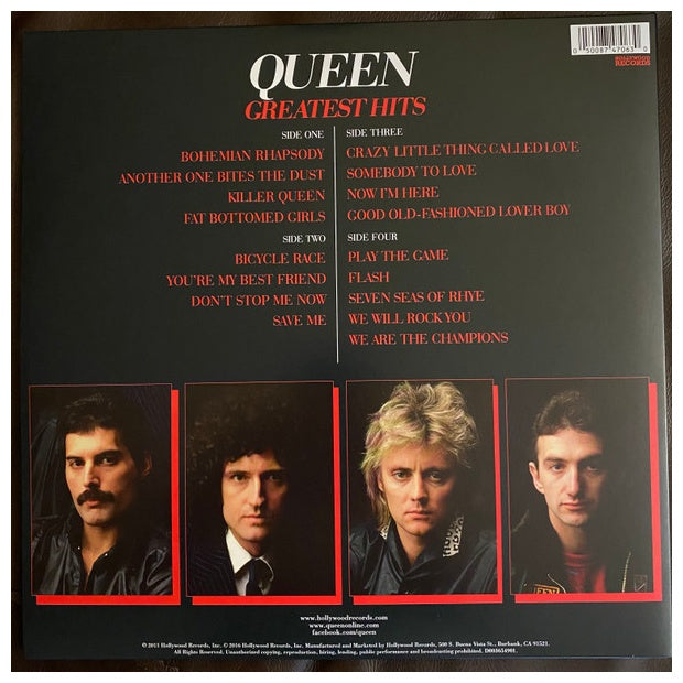 QUEEN - GREATEST HITS (EXCLUSIVE LTD EDITION) (2LP) (RED RUBY BLEND VINYL) | VINILO