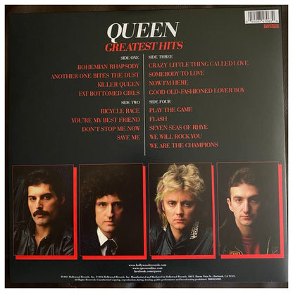 QUEEN - GREATEST HITS (EXCLUSIVE LTD EDITION) (2LP) (RED RUBY BLEND VINYL) | VINILO