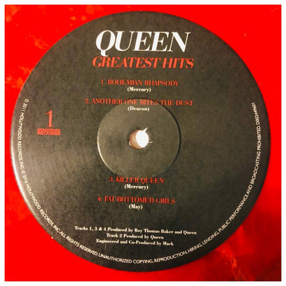 QUEEN - GREATEST HITS (EXCLUSIVE LTD EDITION) (2LP) (RED RUBY BLEND VINYL) | VINILO