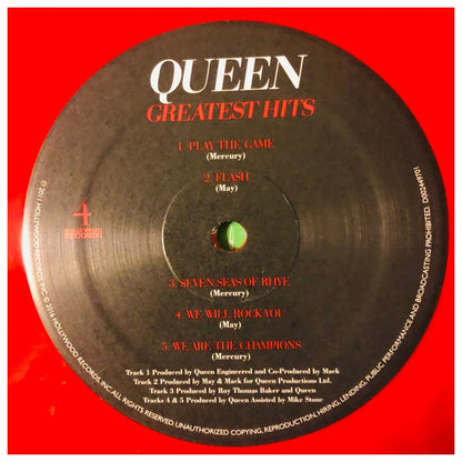 QUEEN - GREATEST HITS (EXCLUSIVE LTD EDITION) (2LP) (RED RUBY BLEND VINYL) | VINILO