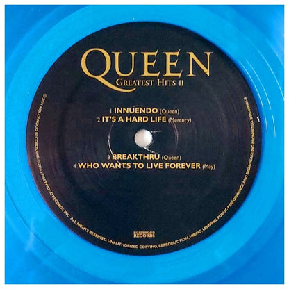 QUEEN - GREATEST HITS 2 (EXCLUSIVE LTD EDITION) (2LP) (BLUE VINYL) | VINILO
