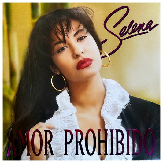 SELENA - AMOR PROHIBIDO (30 ANIVERSARIO) (TRANSLUCENT PINK VINYL) (INC. POSTER) | VINILO