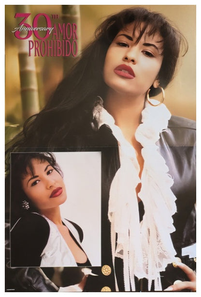 SELENA - AMOR PROHIBIDO (30 ANIVERSARIO) (TRANSLUCENT PINK VINYL) (INC. POSTER) | VINILO