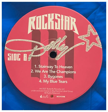 DOLLY PARTON - ROCKSTAR (4LP BOX SET) (CLEAR BLUE VINYL) | VINILO