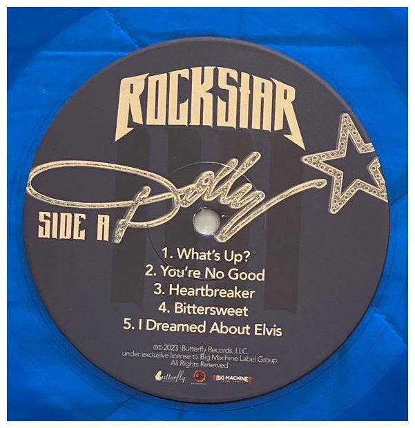 DOLLY PARTON - ROCKSTAR (4LP BOX SET) (CLEAR BLUE VINYL) | VINILO
