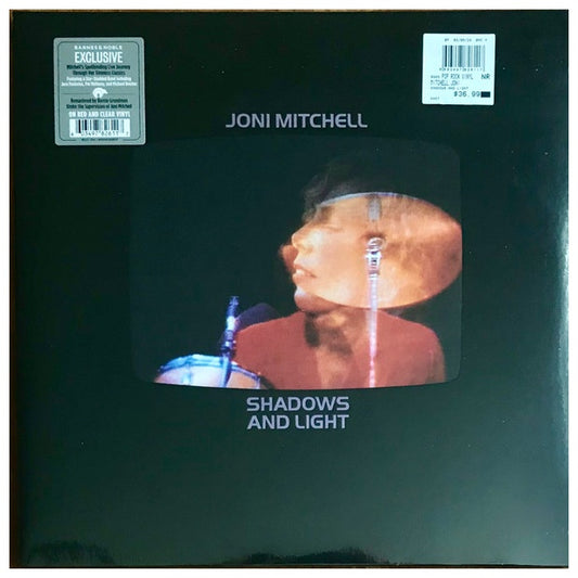 JONI MITCHELL - SHADOWS AND LIGHT (2LP) (RED & CLEAR VINYL) | VINILO