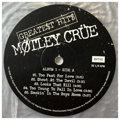 MOTLEY CRUE - GREATEST HITS (2LP) (EXCLUSIVE SILVER MARBLE VINIL) | VINILO