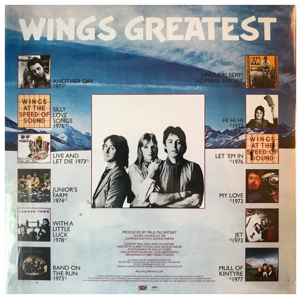 PAUL McCARTNEY & WINGS - GREATEST | VINILO