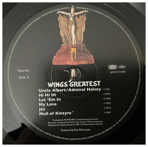 PAUL McCARTNEY & WINGS - GREATEST | VINILO