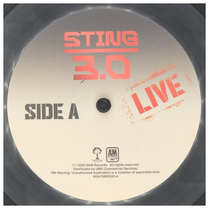 STING - 3.0 LIVE (2LP) | VINILO