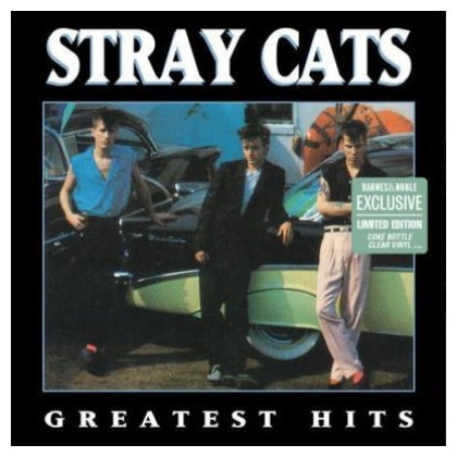 STRAY CATS - GREATEST HITS (COKE BOTTLE CLEAR VINYL) | VINILO