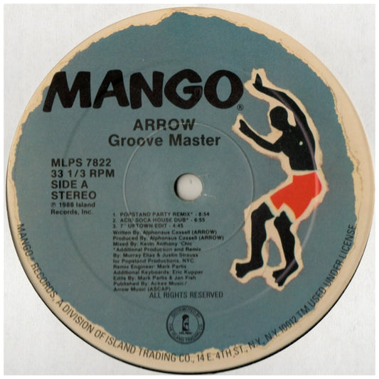 ARROW - GROOVE MASTER | 12" MAXI SINGLE VINILO USADO