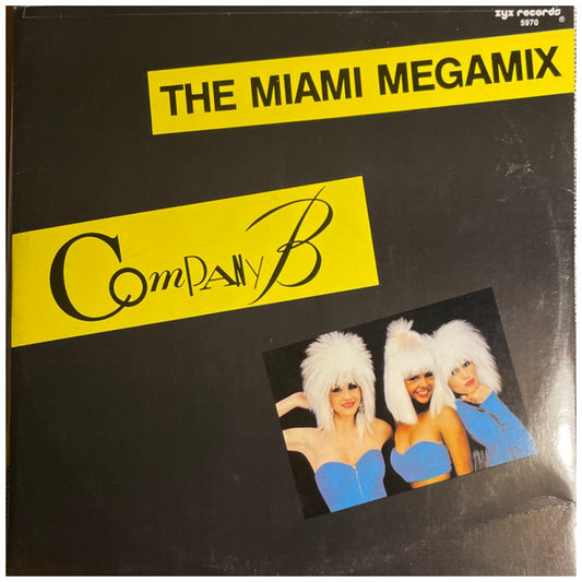 COMPANY B - THE MIAMI MEGAMIX | 12" MAXI SINGLE VINILO USADO
