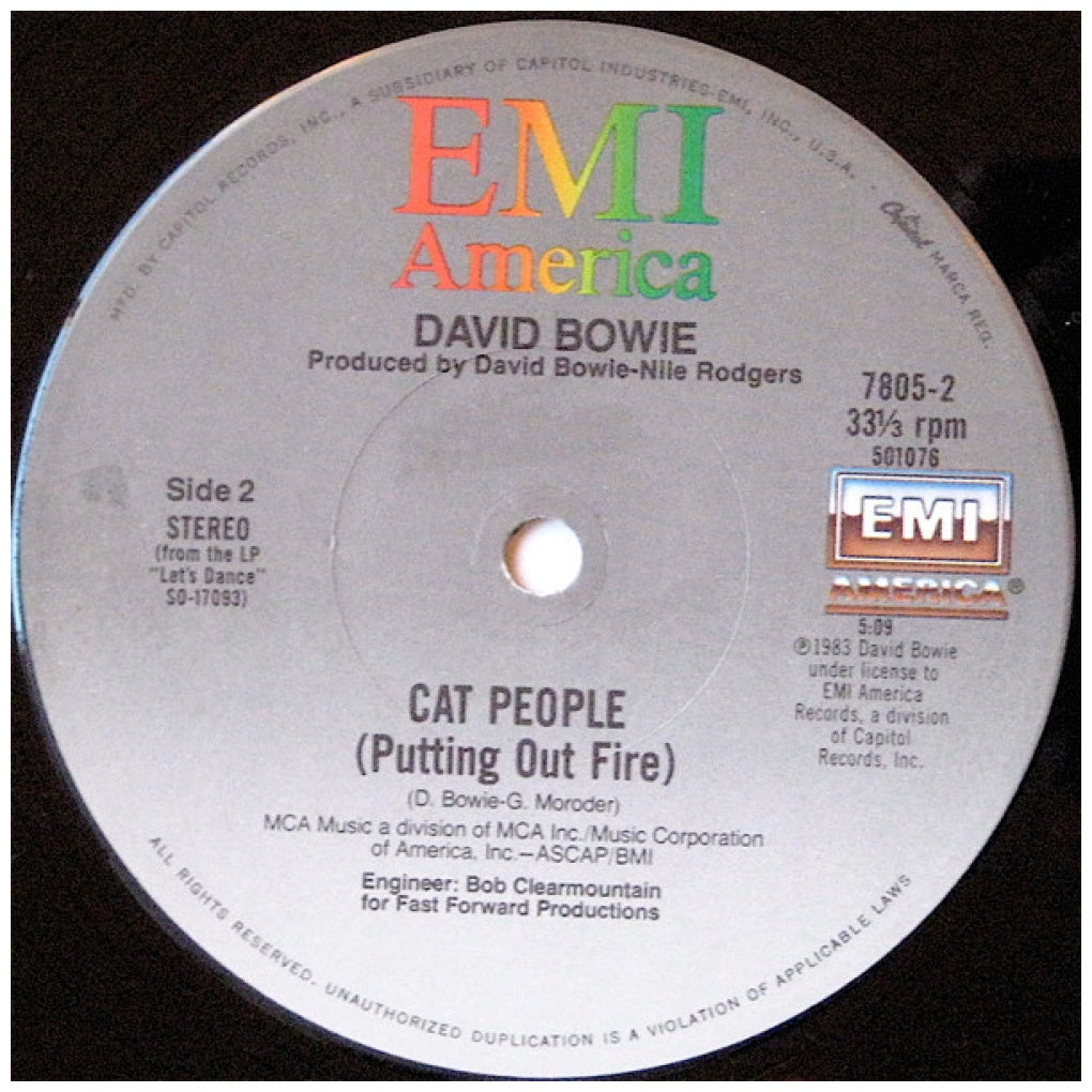DAVID BOWIE - LET'S DANCE | 12" MAXI SINGLE VINILO USADO