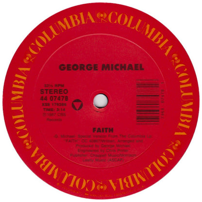 GEORGE MICHAEL - FAITH (PROMO COPY) | 12" MAXI SINGLE VINILO USADO