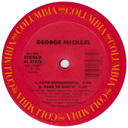 GEORGE MICHAEL - FAITH (PROMO COPY) | 12" MAXI SINGLE VINILO USADO