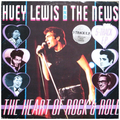 HUEY LEWIS AND THE NEWS - HEART OF ROCK AND ROLL/DO YOU BELIEVE IN LOVE | 12" MAXI SINGLE VINILO