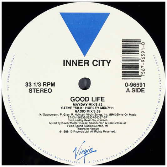 INNER CITY - GOOD LIFE | 12" MAXI SINGLE VINILO USADO