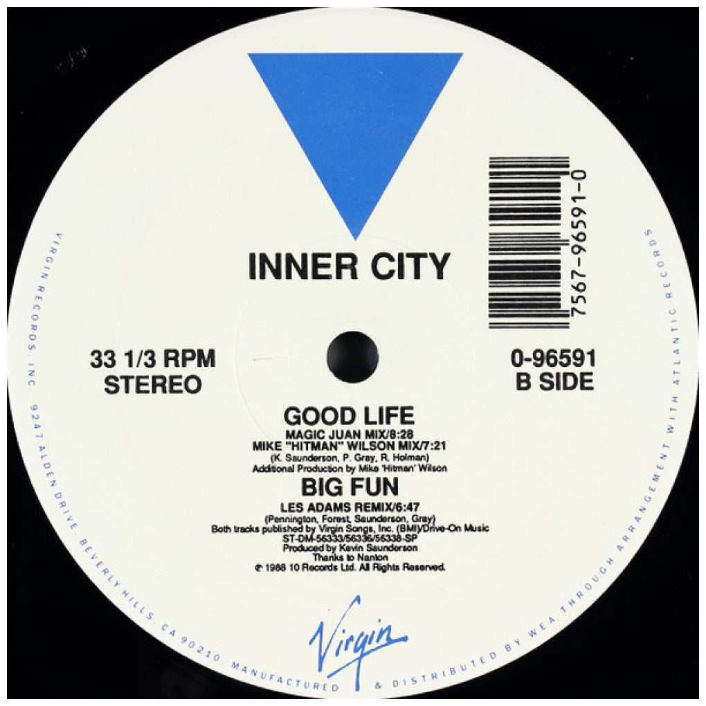 INNER CITY - GOOD LIFE | 12" MAXI SINGLE VINILO USADO