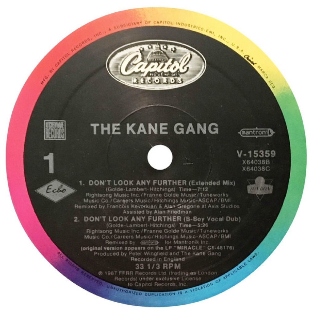 KANE GANG - DON'T LOOK ANY FURTHER (VDE-NUEVO/SELLADO) | 12" MAXI SINGLE VINILO