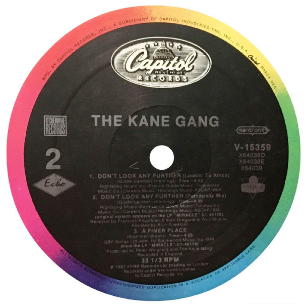 KANE GANG - DON'T LOOK ANY FURTHER (VDE-NUEVO/SELLADO) | 12" MAXI SINGLE VINILO