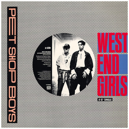 PET SHOP BOYS - WEST END GIRLS | 12" MAXI SINGLE VINILO USADO