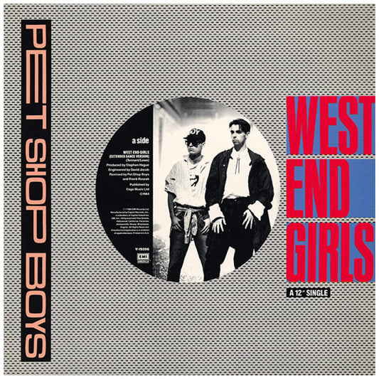 PET SHOP BOYS - WEST END GIRLS | 12" MAXI SINGLE VINILO USADO