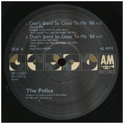 THE POLICE - DON'T STAND SO CLOSE TO ME (DANCE MIX) | 12" MAXI SINGLE VINILO USADO