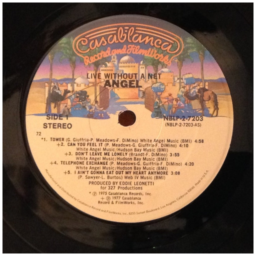 ANGEL - LIVE WITHOUT A NET (2LP) | VINILO USADO