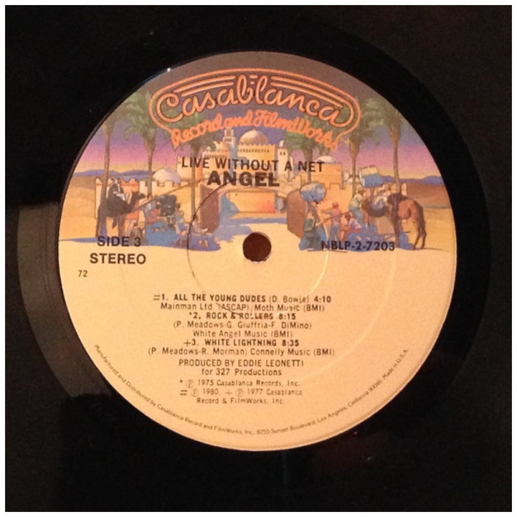 ANGEL - LIVE WITHOUT A NET (2LP) | VINILO USADO