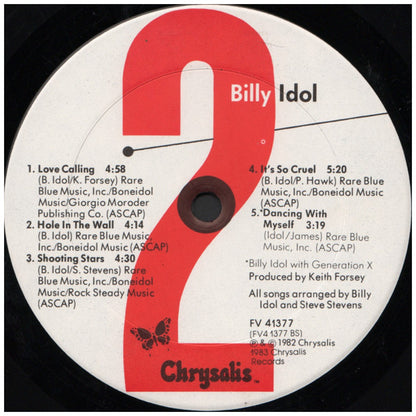 BILLY IDOL - BILLY IDOL | VINILO USADO