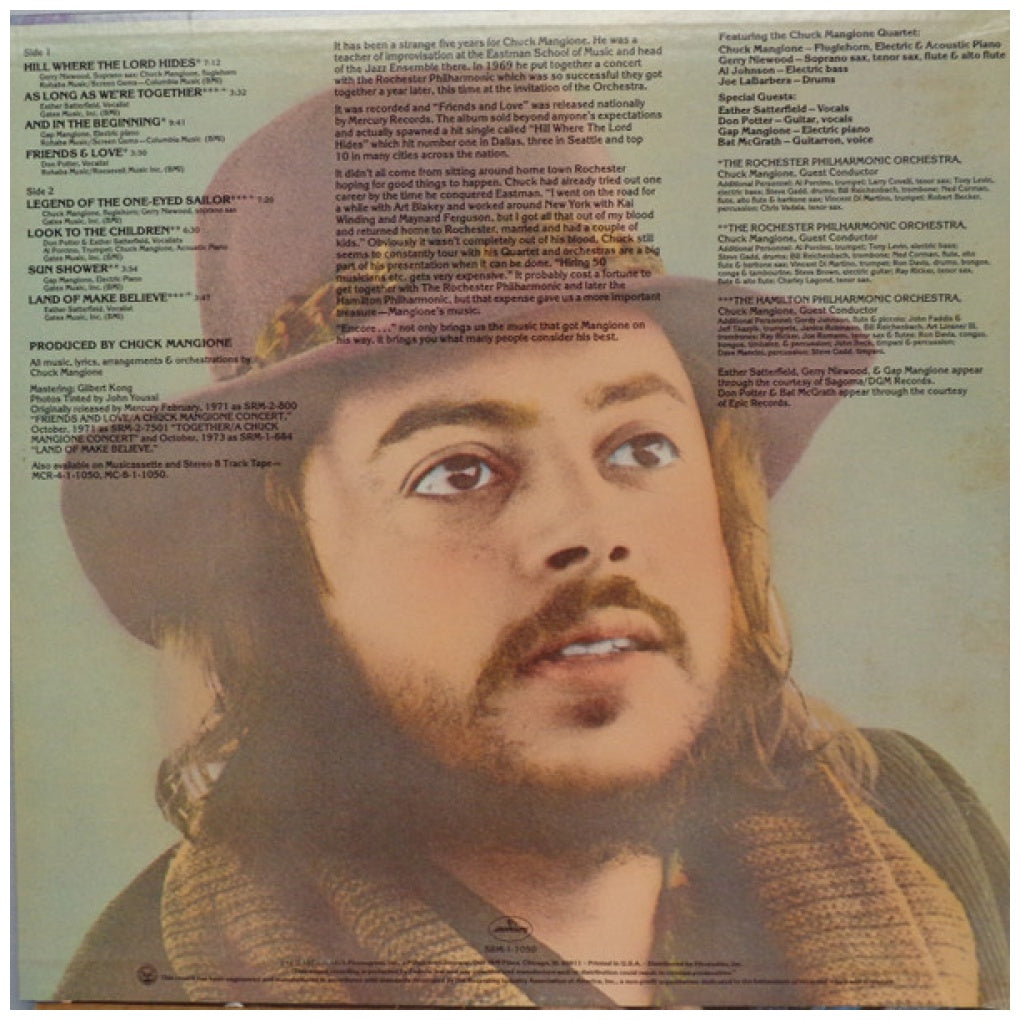 CHUCK MANGIONE - ENCORE: THE BEST OF THE CONCERTS | VINILO USADO