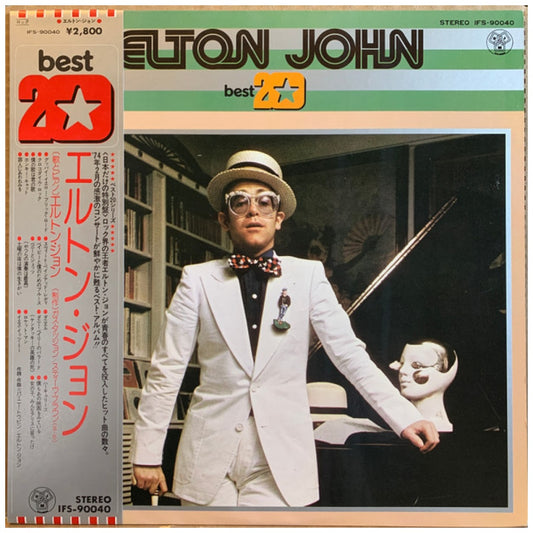 ELTON JOHN - BEST 20 (MADE IN JAPAN) | VINILO USADO