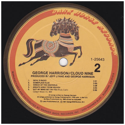 GEORGE HARRISON - CLOUD NINE | VINILO USADO
